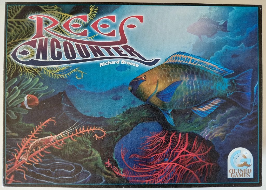 Reef Encounter Bordspel - Strategisch onderwateravontuur, Een of twee spelers, Ophalen of Verzenden, Zo goed als nieuw, Quined Games