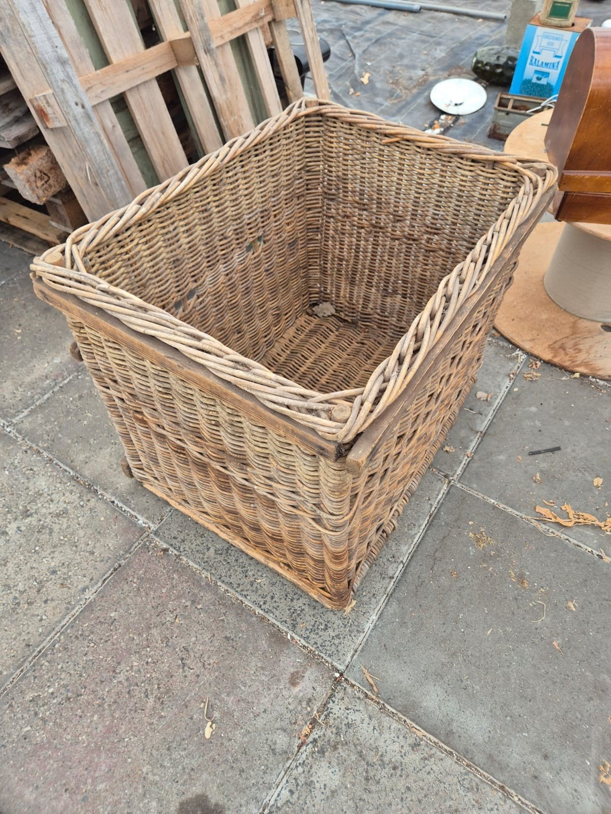 Oude Grote Bakkersmand 80x60, Ophalen, Gebruikt, X, Rechthoekig