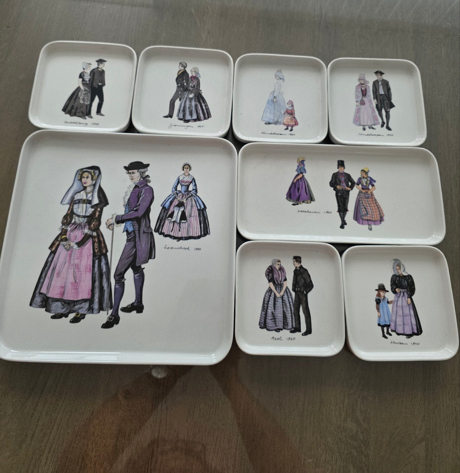 villeroy en boch gebak borden set, Huis en Inrichting, Keuken | Servies, Ophalen of Verzenden, Zo goed als nieuw, Bord(en), Overige stijlen