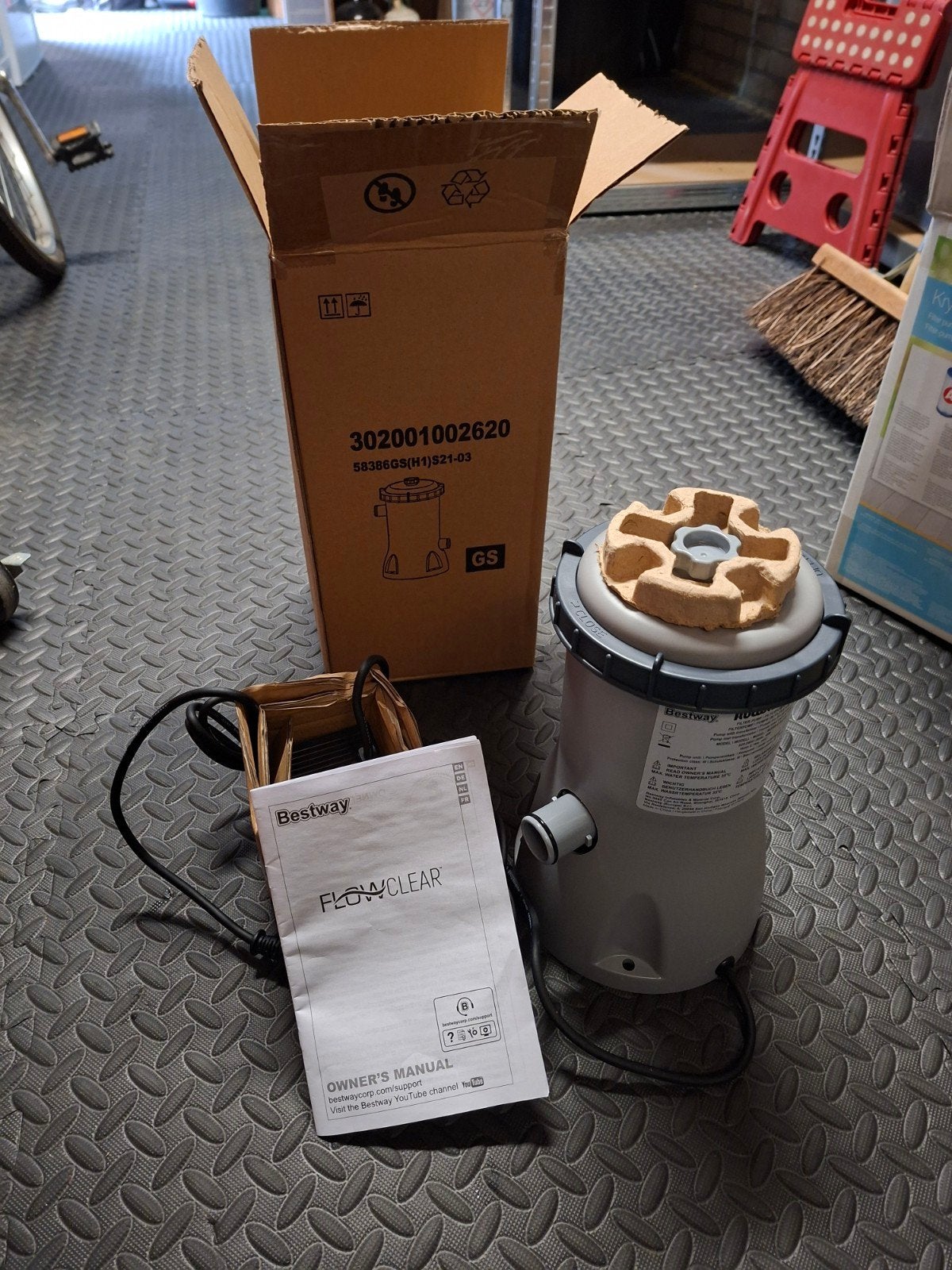 Bestway filter pomp, Tuin en Terras, Zwembad-toebehoren, Ophalen of Verzenden, Nieuw, Zwembadpomp
