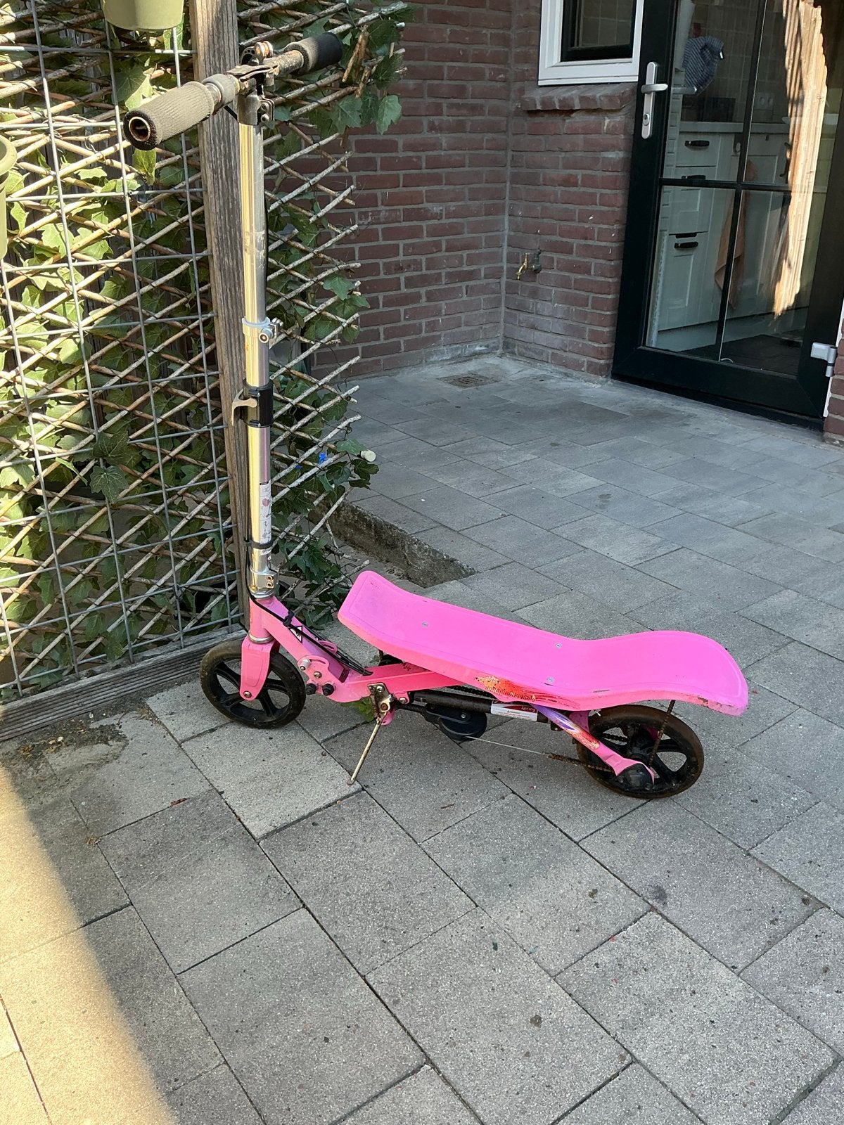SpaceScooter, Ophalen, Gebruikt, Gewone step