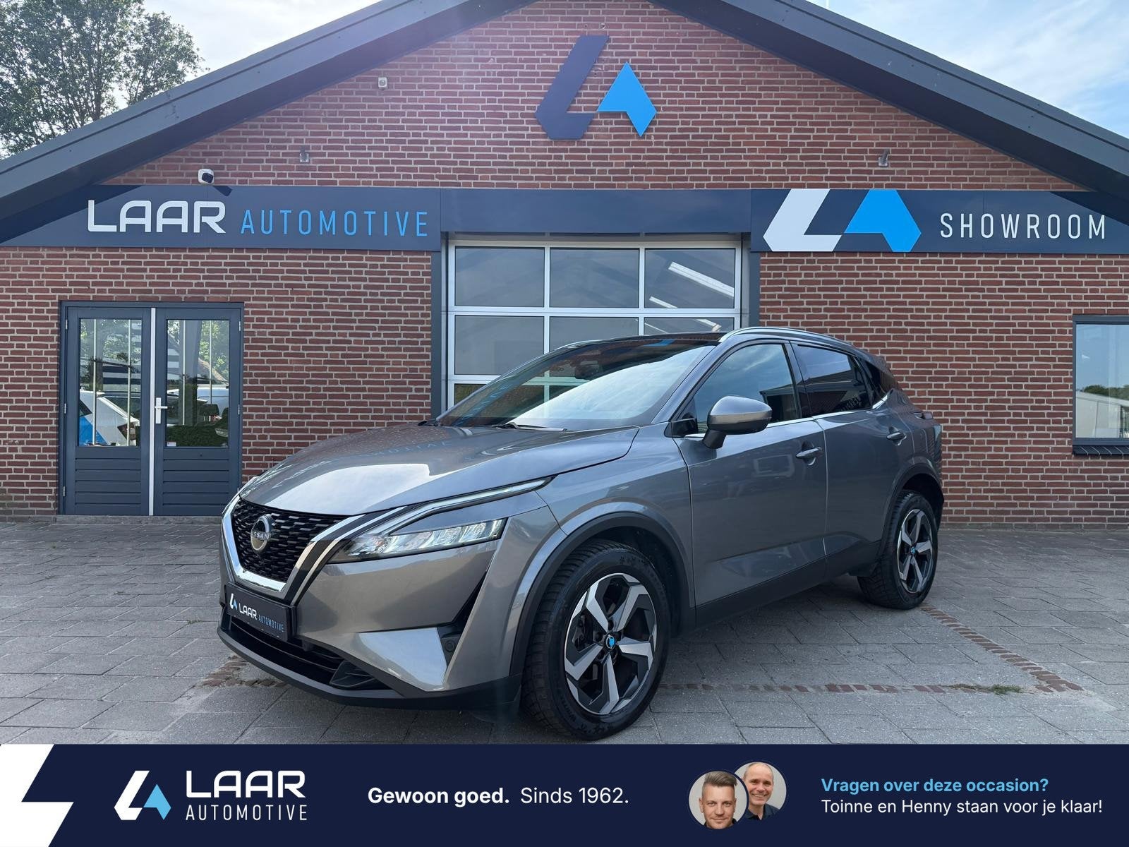 Nissan QASHQAI 1.3 MHEV Xtronic N-Connecta Automaat Navi | 3, Auto's, Stof, 4 cilinders, Qashqai, 16 km/l
