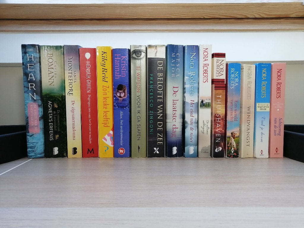 Set van 16 Boeken - Romans, Verzenden, Gelezen, Diverse auteurs