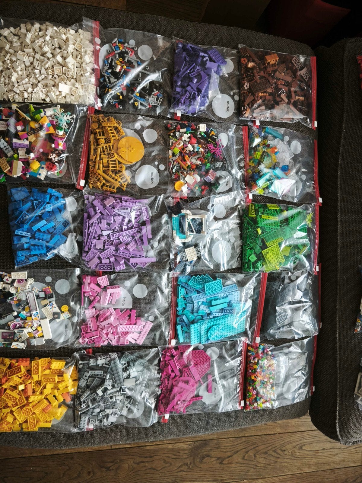 Grote partij Lego (5.5kg) - gesorteerd op kleur, Ophalen of Verzenden