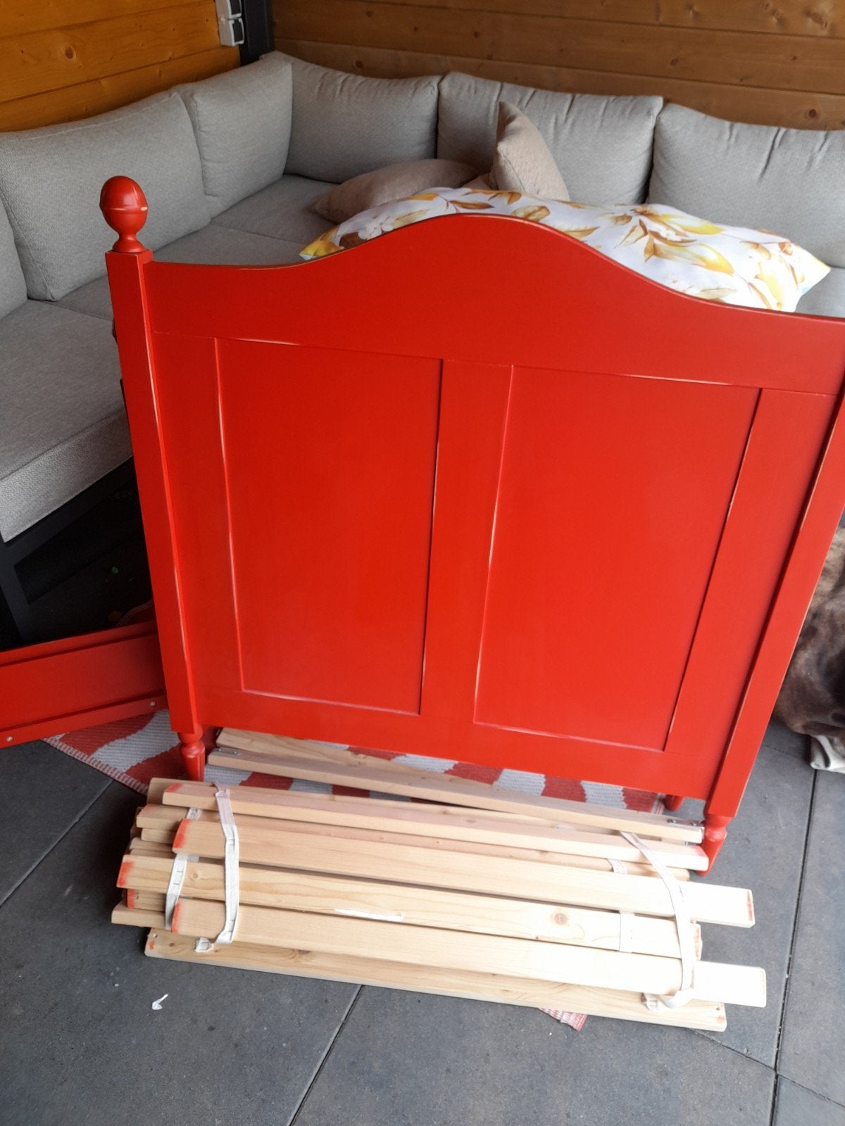 tiener bed gratis af te halen eventueel met ziekenhuis matra, Ophalen, Gebruikt, 70 tot 85 cm, Matras