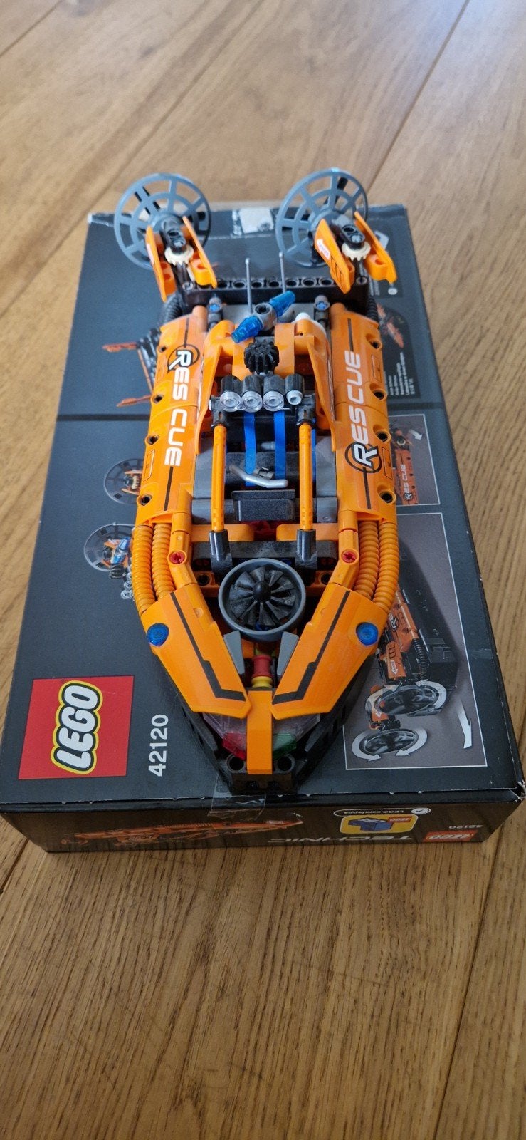 LEGO Technic 42120 Reddingshovercraft, Ophalen of Verzenden, Zo goed als nieuw