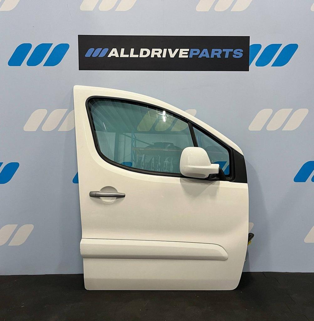 Citroen Berlingo Voorportier rechts wit 9004Z6, Gebruikt, -, Deur, -