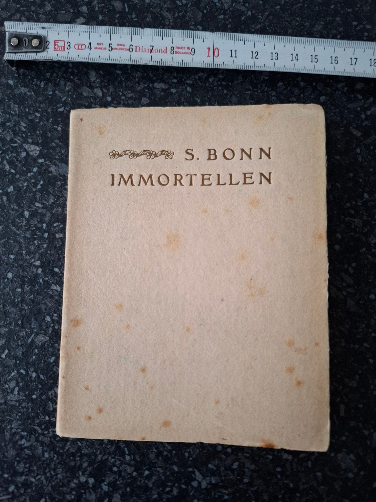 S. Bonn Immortellen 1912, Ophalen of Verzenden