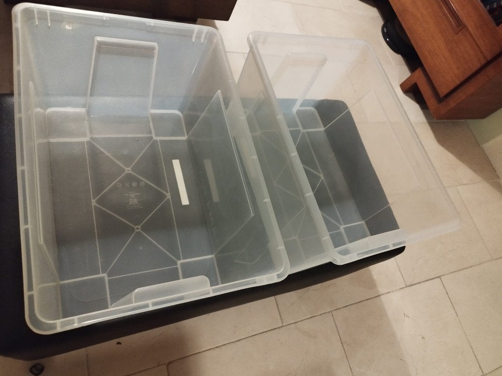 opbergbak, Doe-het-zelf en Verbouw, Kratten en Dozen, Ophalen, 50 tot 75 cm, Minder dan 35 cm, Minder dan 40 cm