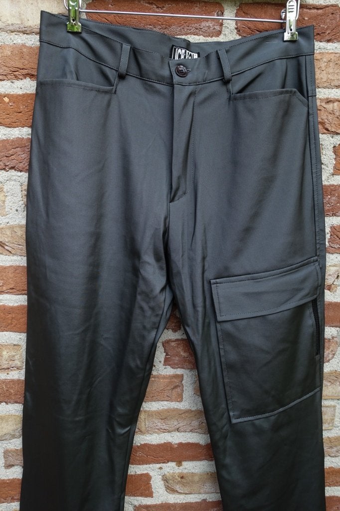 grijze wind dichte glans broek van ICE Paris - T40, Maat 38/40 (M), ICE Paris, Ophalen of Verzenden, Zo goed als nieuw