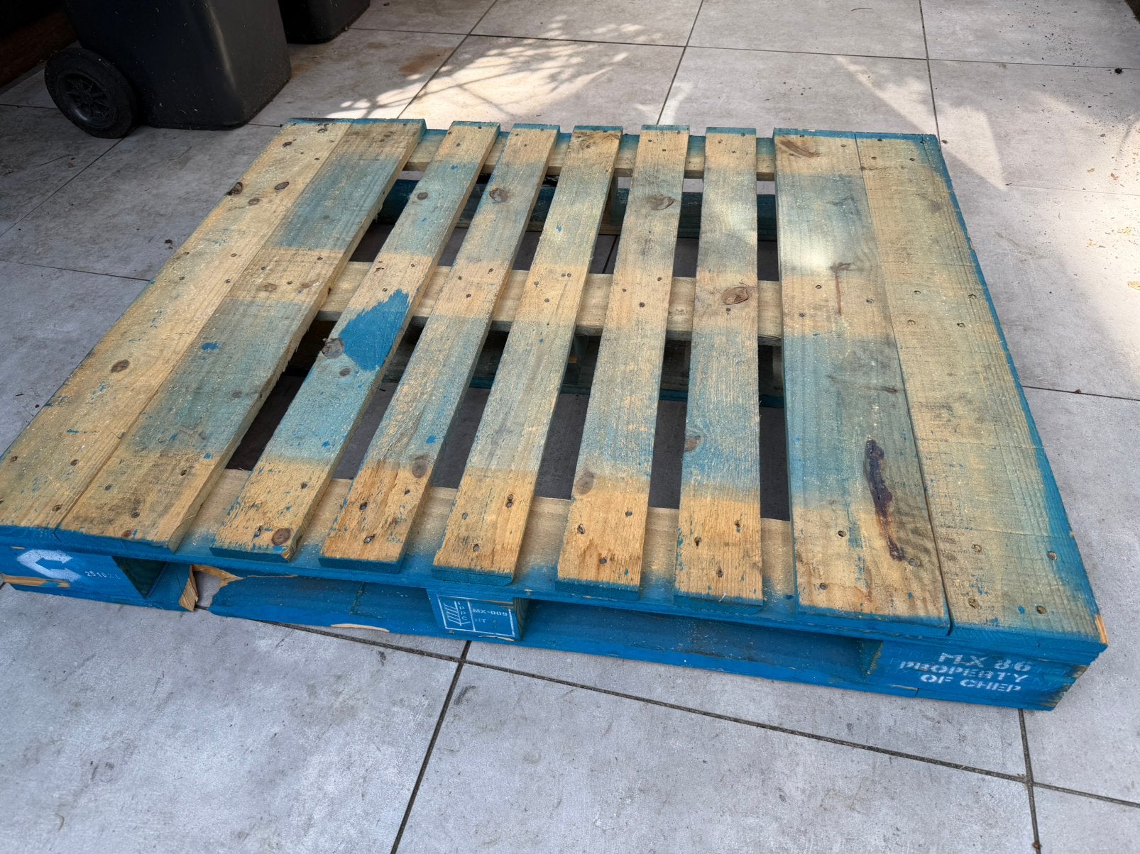 Gratis houten pallet, Ophalen, Gebruikt