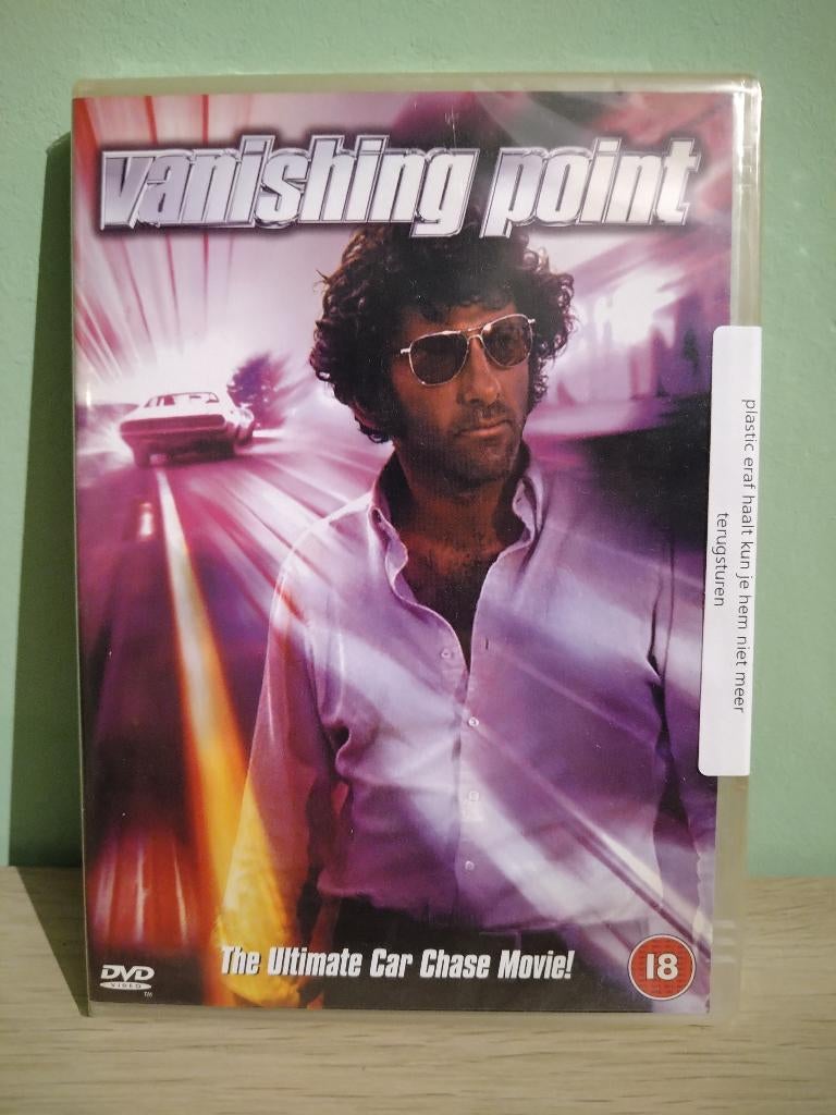 Barry Newman Vanishing Point DVD nieuw Sealed, Cd's en Dvd's, 1960 tot 1980, Vanaf 16 jaar, Ophalen of Verzenden, Actie en Avontuur