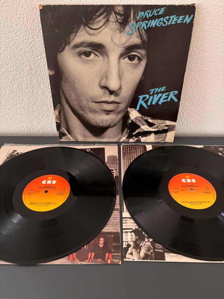 Bruce Springsteen - The River (2xLP) 1980, Originele persing, Gebruikt, 1980 - 1989, Ophalen of Verzenden