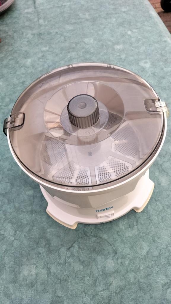 Martex Aardappelschrapmachine - als nieuw., Ophalen of Verzenden, Zo goed als nieuw