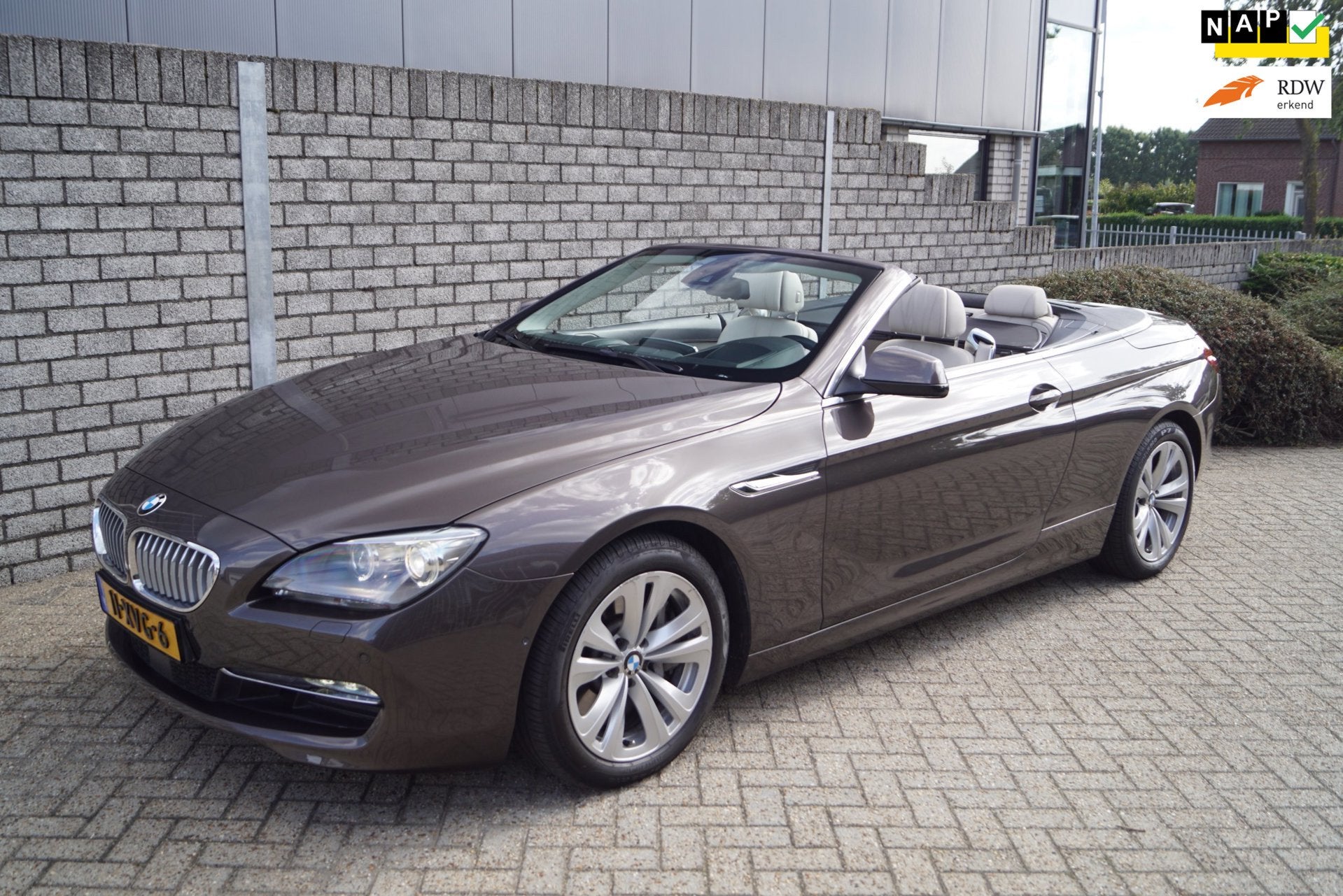 BMW 6-serie Cabrio 650xi High Executive Autom Leder Sportst, Auto's, Automaat, Gebruikt, Bedrijf, Vierwielaandrijving