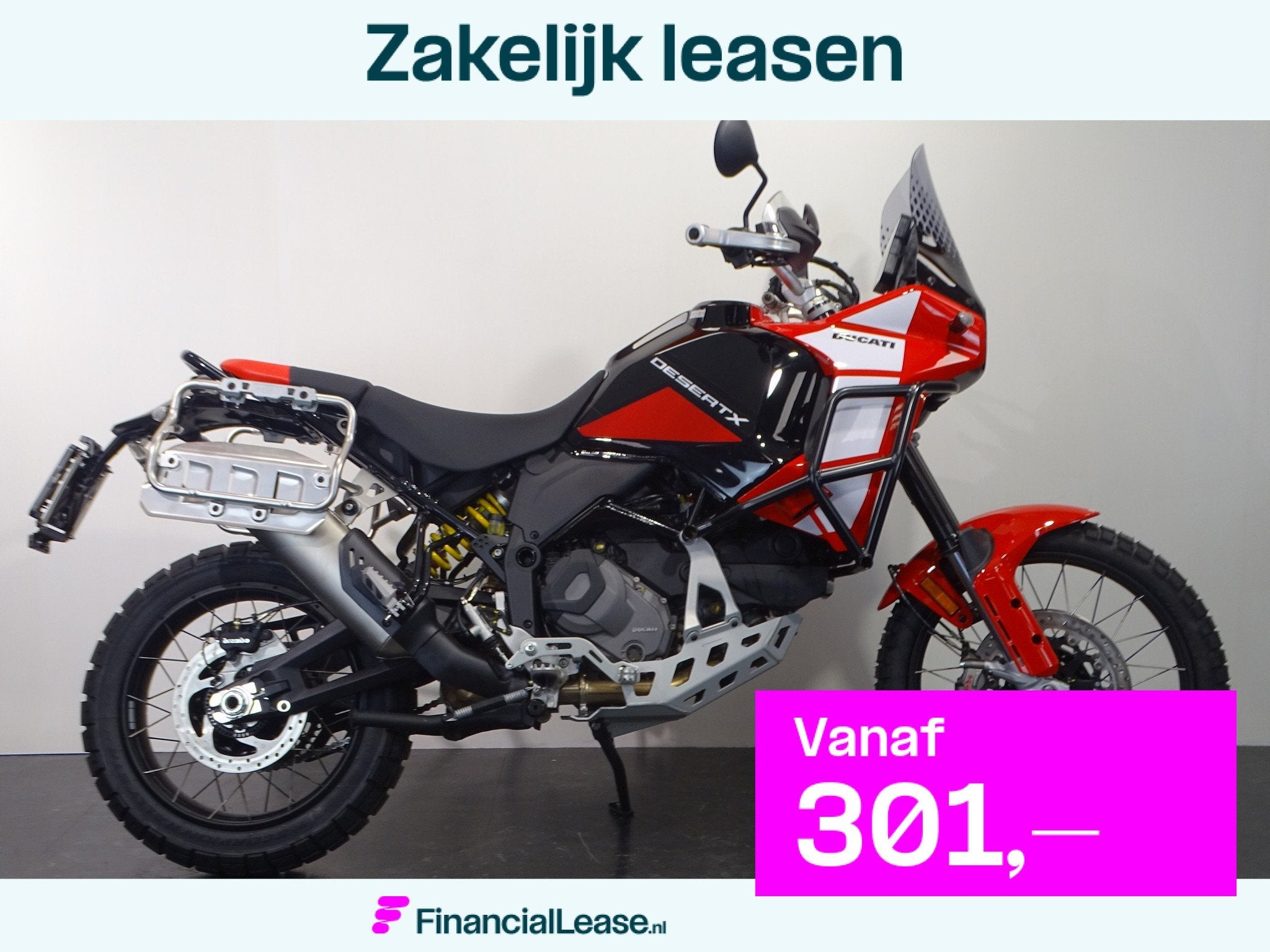 Ducati DesertX DISCOVERY, Nieuw, Bedrijf, Meer dan 35 kW, Toermotor