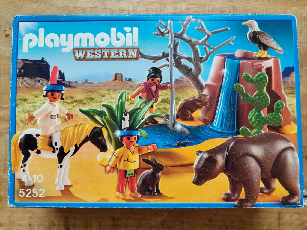Playmobil Western indianen set 5252, Ophalen of Verzenden, Zo goed als nieuw