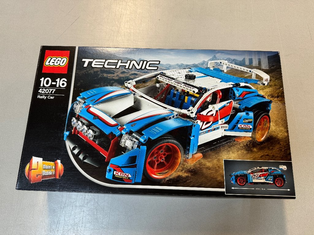 LEGO Technic 42077 – Ralley Car, nieuw in doos., Ophalen of Verzenden, Nieuw, Complete set, Lego
