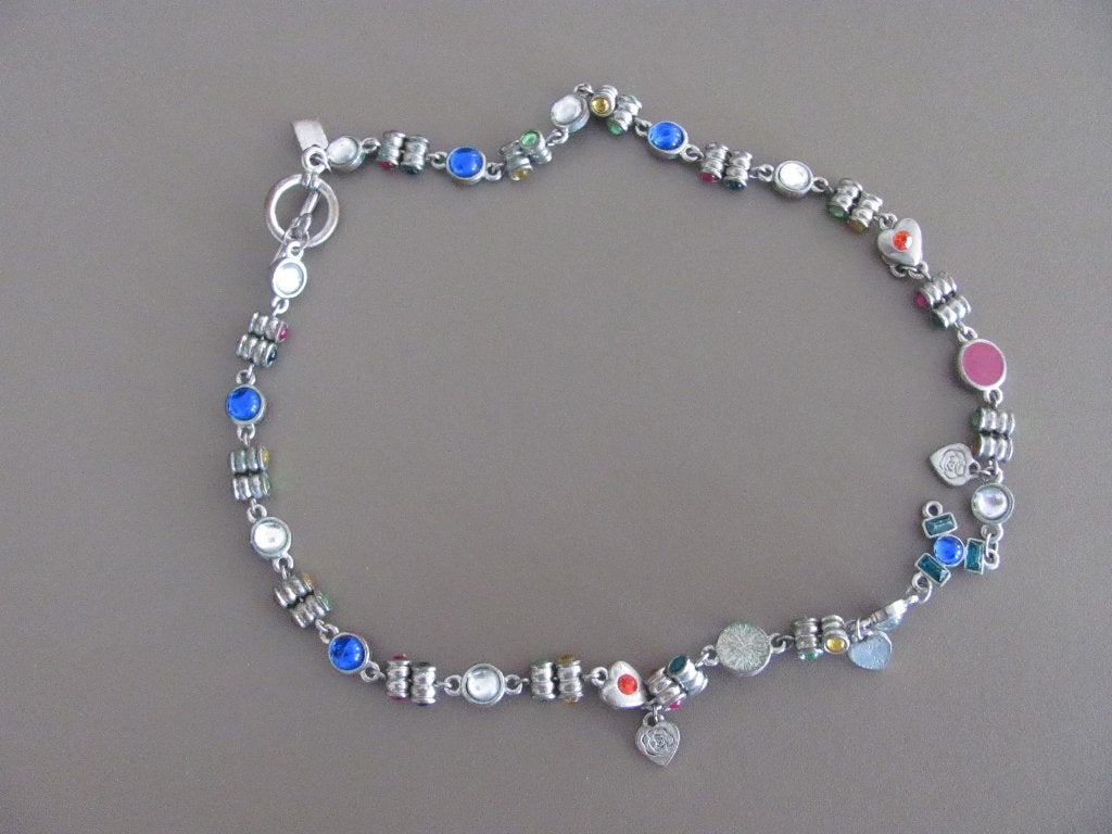 Otazu ketting, Ophalen of Verzenden, Gebruikt, Zilver, Overige materialen