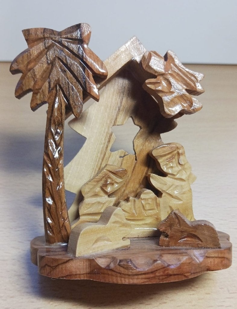 Kerststalletjes  Olijfhout, Terracotta, Snowglobe, Ophalen of Verzenden, Zo goed als nieuw