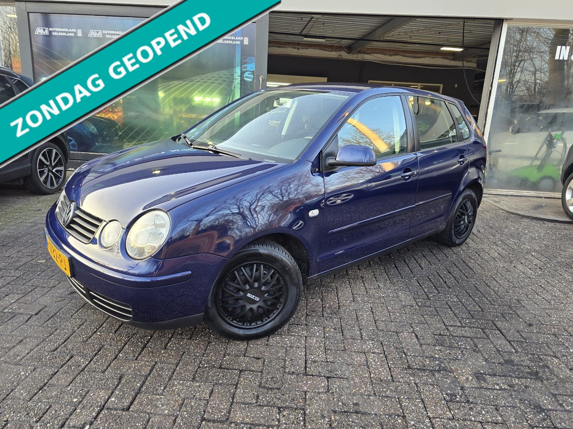 Volkswagen Polo 1.2-12V | NIEUWE APK | AIRCO | 12 MND GARANT, Auto's, Volkswagen, Elektrische ramen, Blauw, 1198 cc, Bedrijf