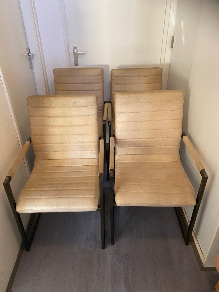 eetkamer stoelen 4 x, Ophalen, Gebruikt, Overige kleuren, Vier