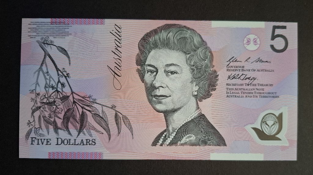 AUSTRALIE 5 dollars 2007, Ophalen of Verzenden, Los biljet