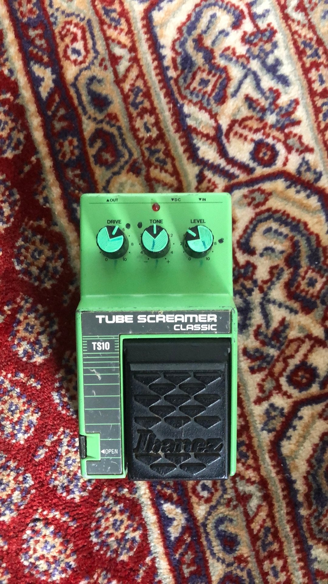 Ibanez tubescreamer 10, Ophalen of Verzenden, Zo goed als nieuw