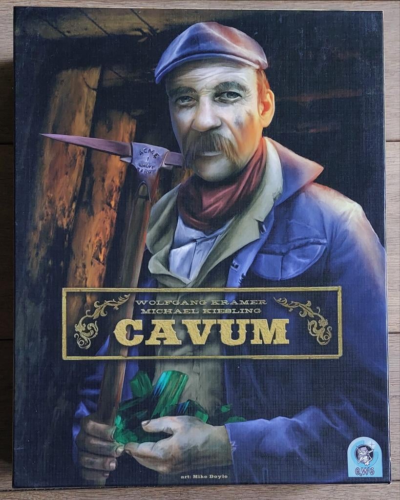 Cavum Bordspel - Strategisch Mijnbouwspel, Hobby en Vrije tijd, Gezelschapsspellen | Bordspellen, Een of twee spelers, Ophalen of Verzenden