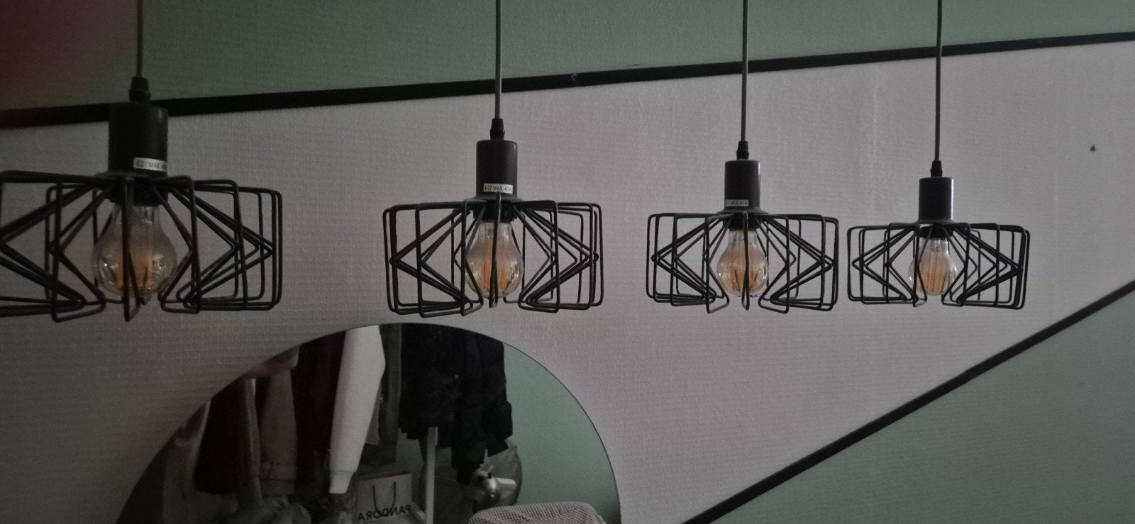 4x LSC Smart Filament lampen (E27), Ophalen, Industrieel, Modern, E27 (groot), Zo goed als nieuw