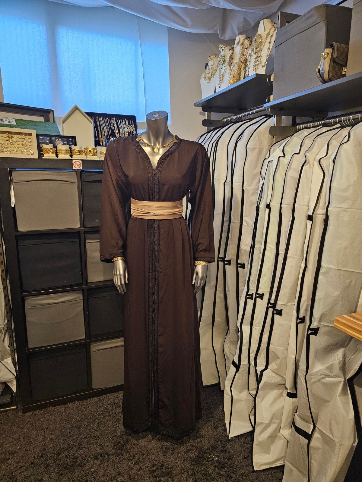 Nieuw model Marokkaanse kaftan, diverse kleuren, Ophalen of Verzenden, Nieuw, Meerkleurig