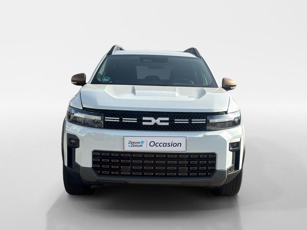 Dacia Bigster 1.8 Hybrid 155 Extreme | Demo | Trekhaak | Cam, Auto's, Dacia, Wit, Origineel Nederlands, 1000 kg, SUV of Terreinwagen