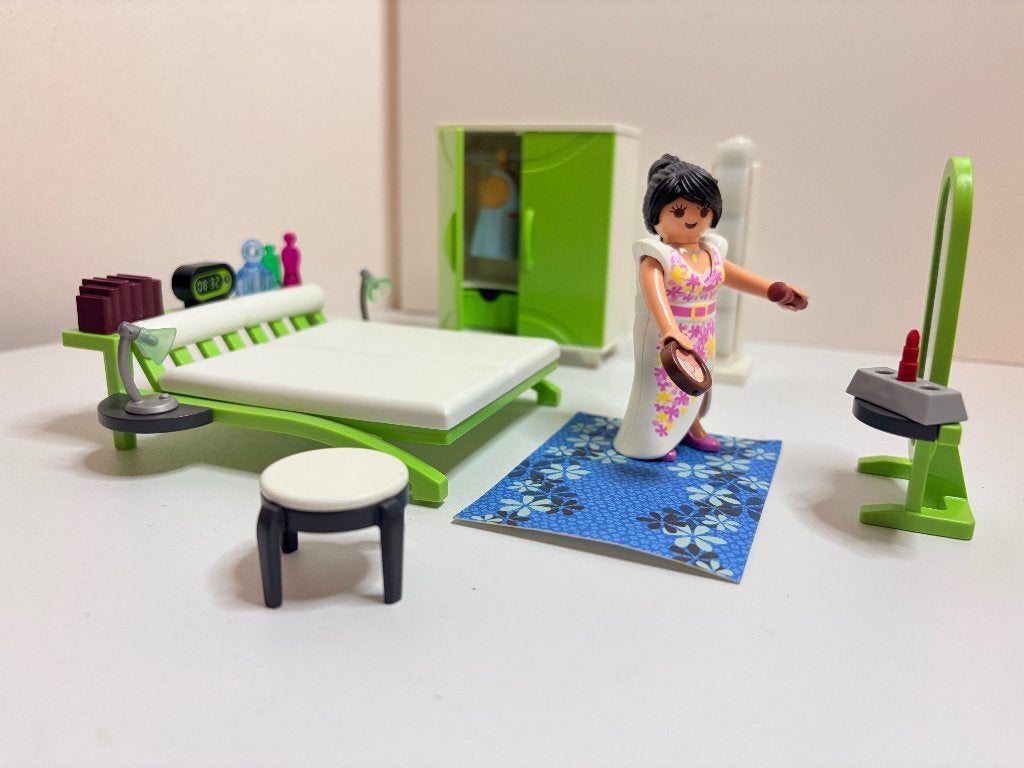 Playmobil 9271 Slaapkamer met make-up tafel, Gebruikt, Complete set, Overige typen, Ophalen of Verzenden