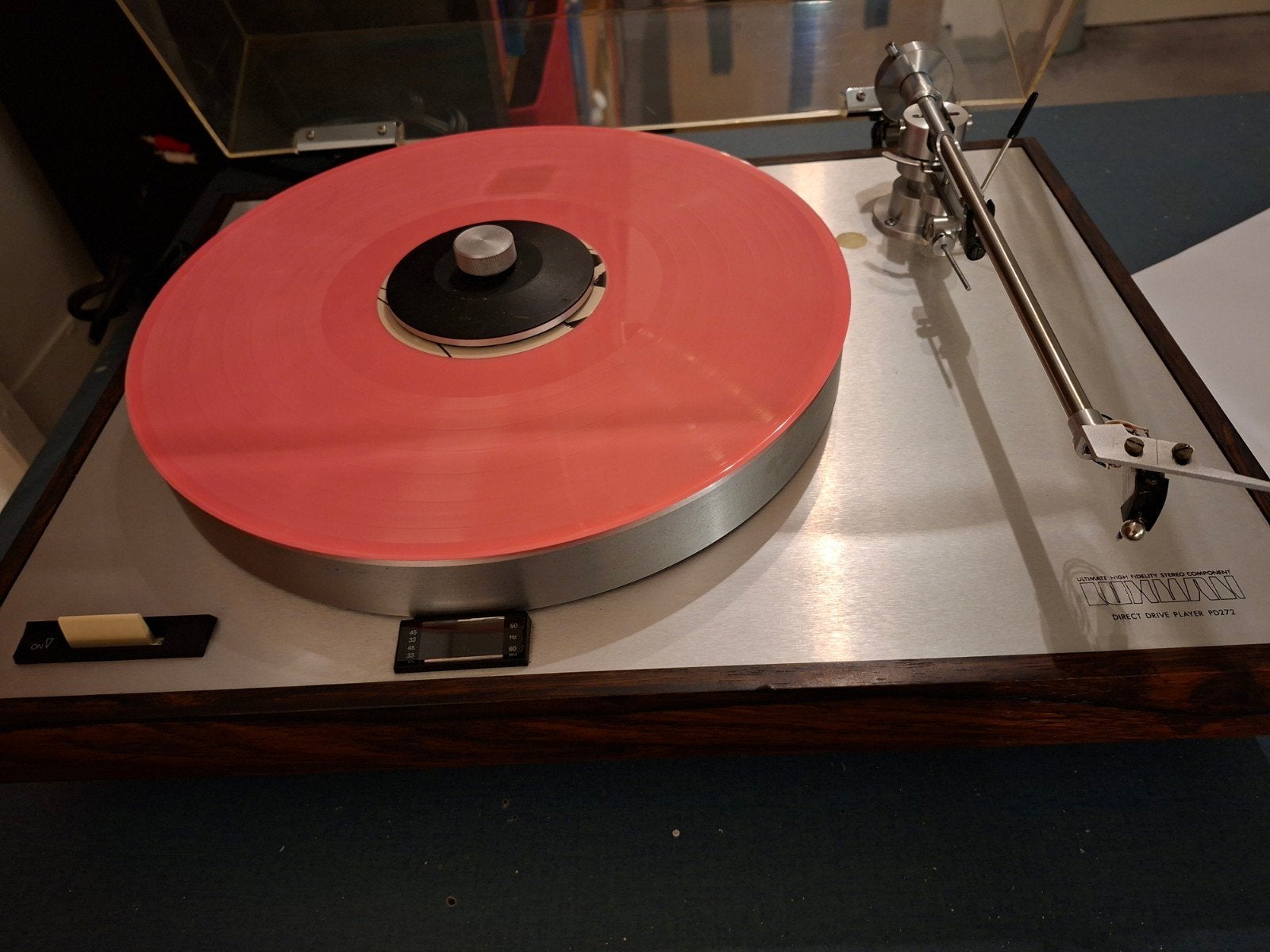 Mooie Luxman PD272 Platenspeler, Gebruikt, Pitch-regelaar, Platenspeler, Ophalen