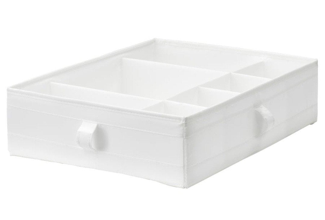 IKEA SKUBB Opberger met 9 vakken, wit, Ophalen of Verzenden, Zo goed als nieuw