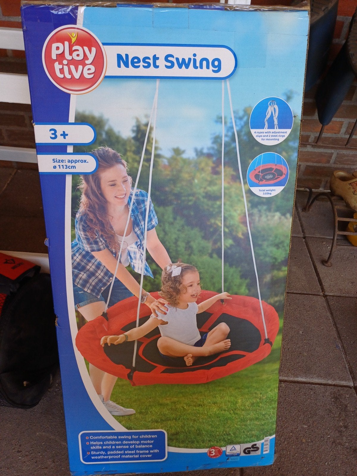 Nestschommel nieuw!!, Ophalen, Nieuw, Schommel
