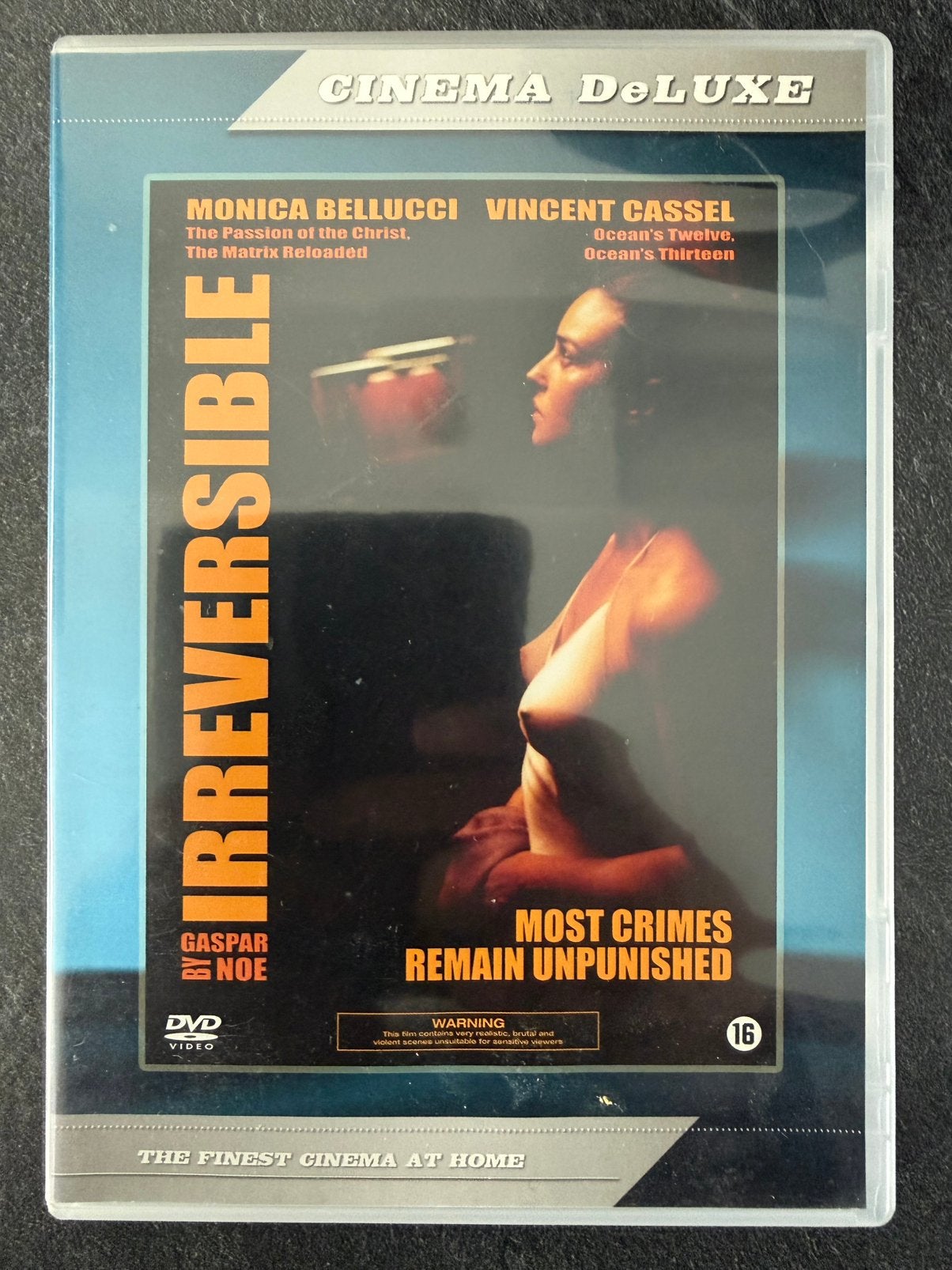 Irreversible dvd, Gebruikt, Nederlands, Ophalen of Verzenden, Frans
