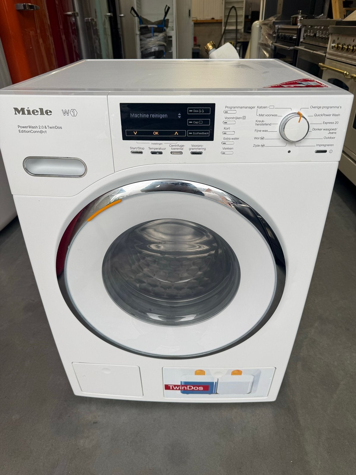 Miele W1 PowerWash 2.0 & TwinDos Wasmachine, Witgoed en Apparatuur, 1200 tot 1600 toeren, Bella, 8 tot 10 kg, Ophalen of Verzenden