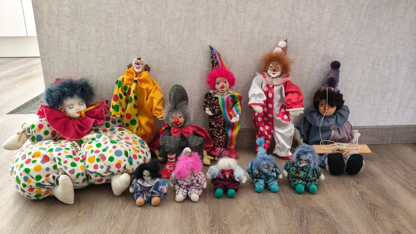 Clowntjes , alles in 1 koop, Ophalen