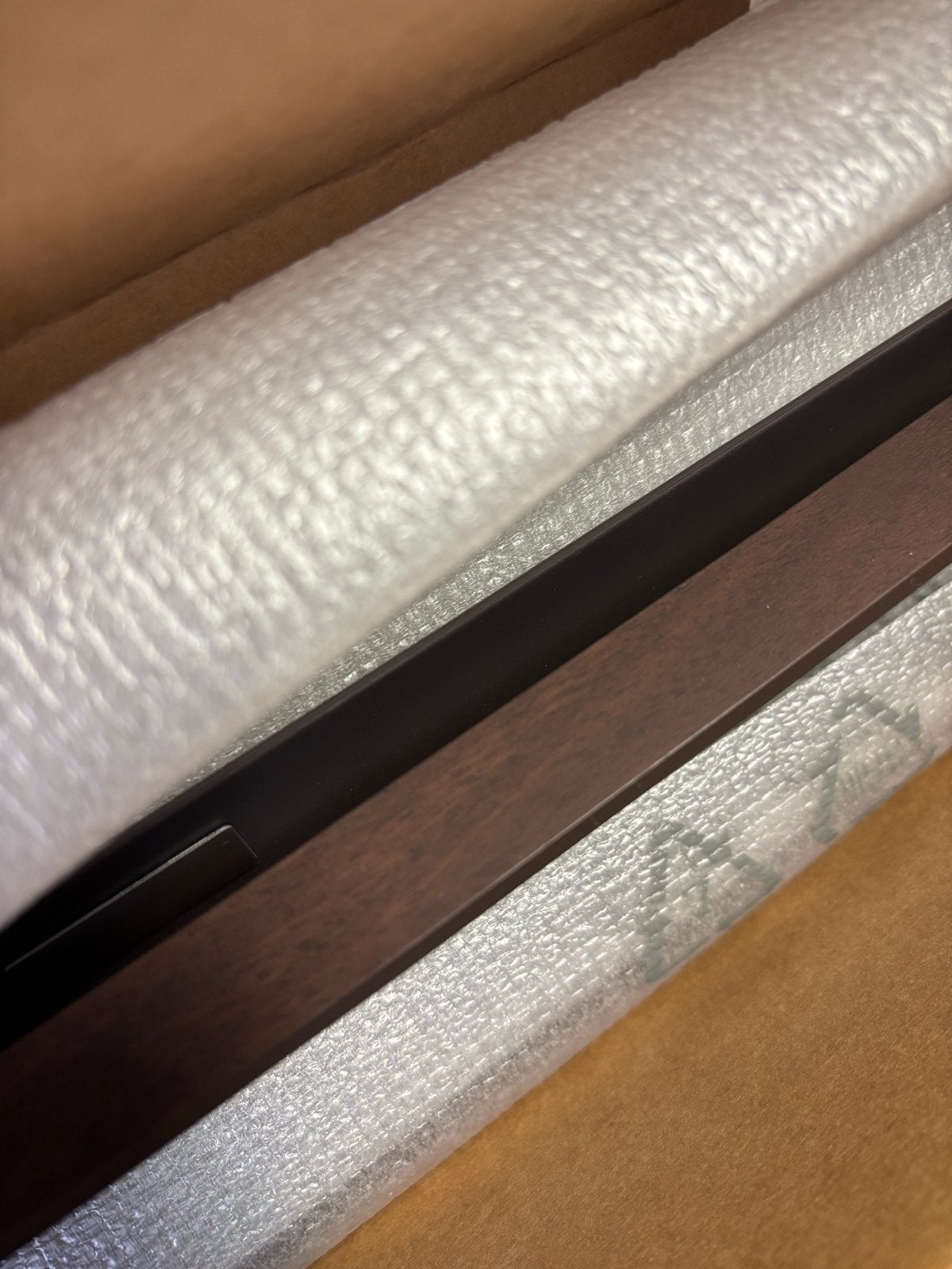 Samsung The Frame Lijst Walnoothout 75 inch VG-SCFT75BW/XC, Ophalen of Verzenden, Nieuw