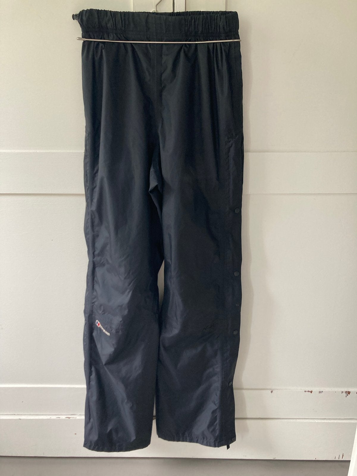 Berghaus gevoerde regenbroek, Zwart, Ophalen of Verzenden, Maat 36 (S), Lang