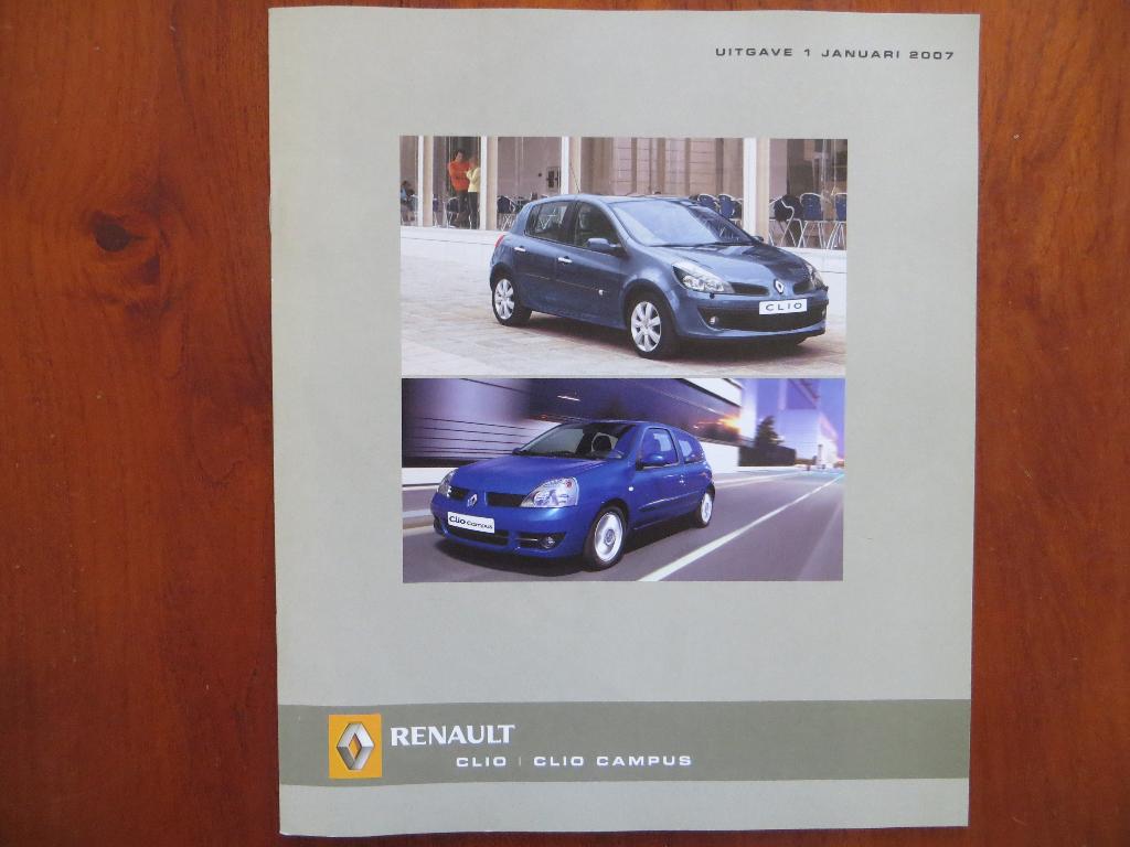 Renault Clio Clio Campus (jan. 2007), Ophalen of Verzenden, Nieuw, Renault
