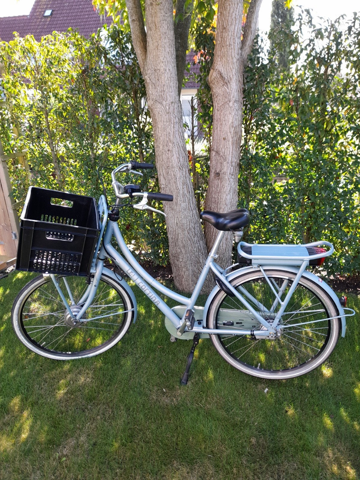 Cortina U4 transport, Fietsen en Brommers, Elektrische fietsen, 47 tot 51 cm, Ophalen, Zo goed als nieuw, Cortina