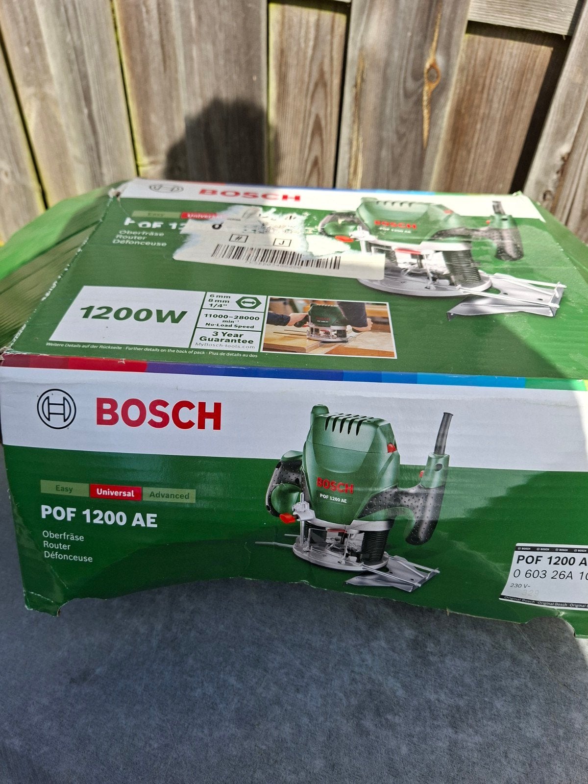 Bosch Bovenfrees, houtbewerking, Ophalen, Nieuw, Bovenfrees, Bosch groen