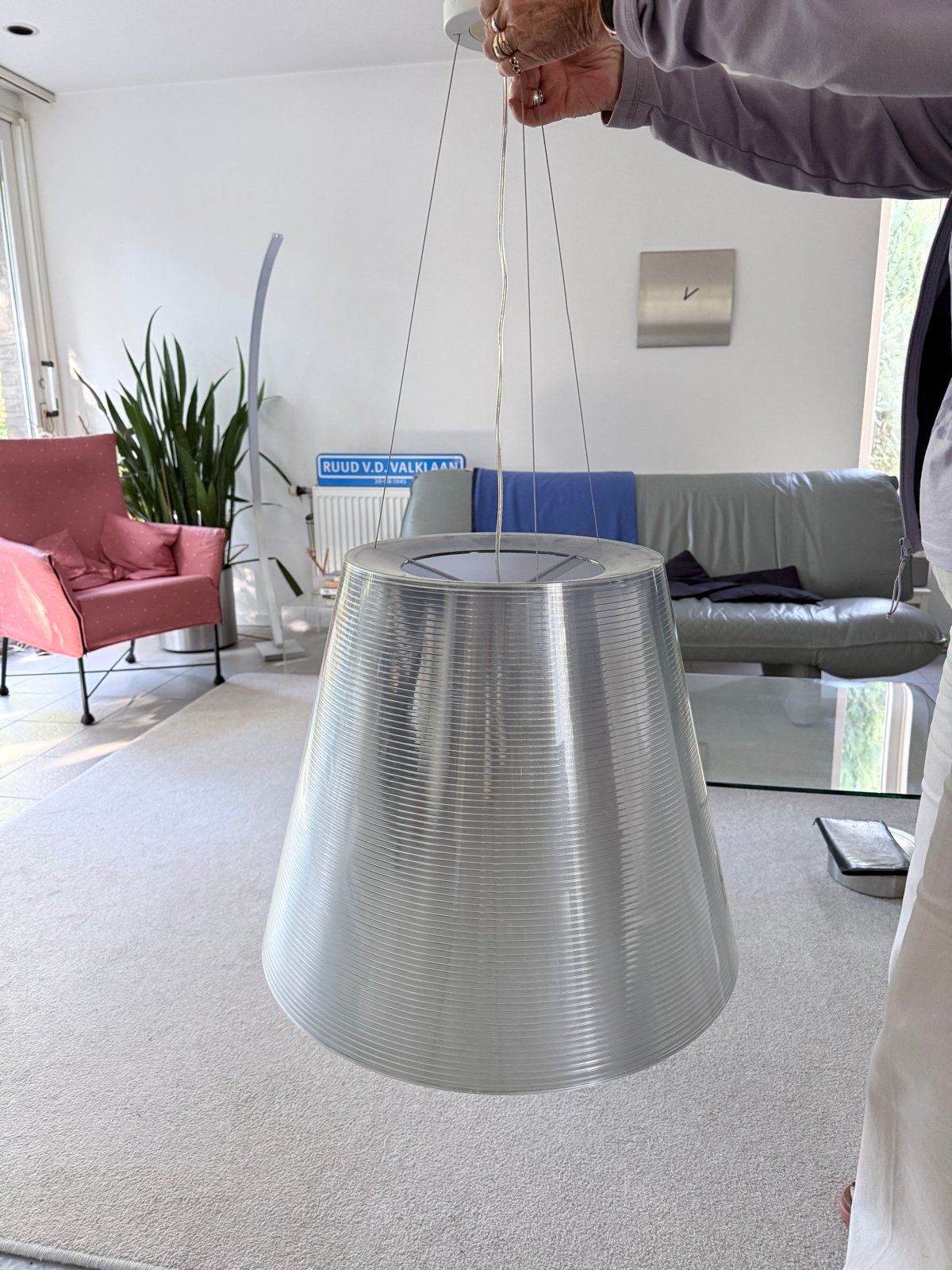 Flos Ktribe S3 hanglamp - Modern design, Ophalen, Gebruikt, Kunststof, Overige fittingen