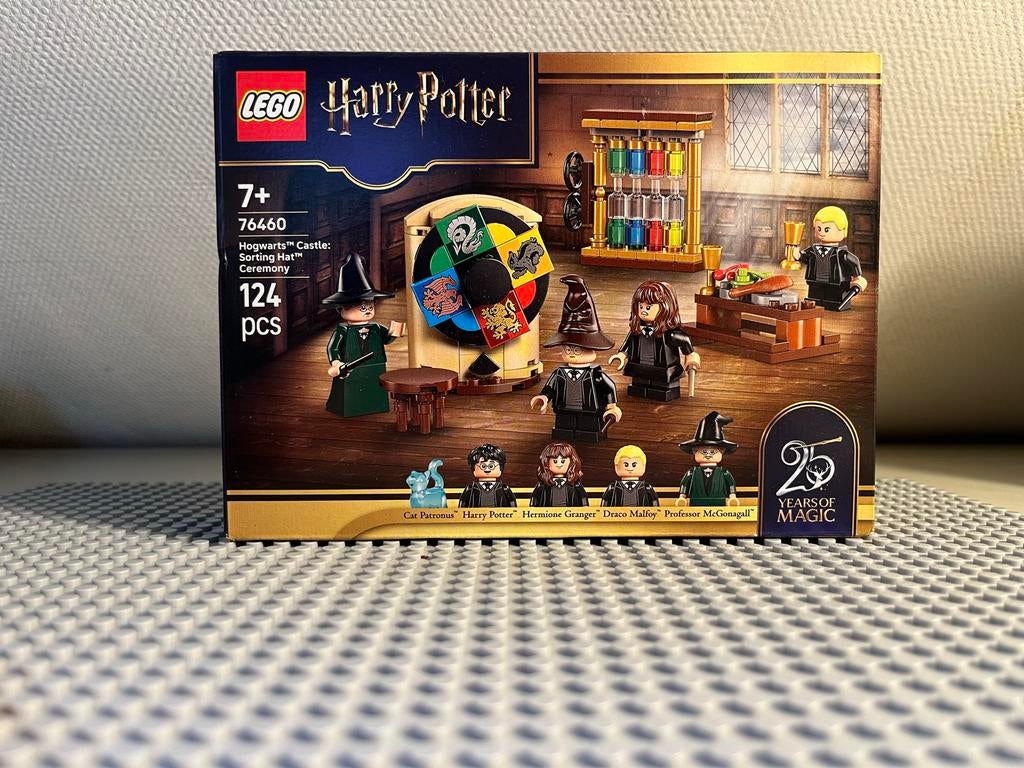 Lego Harry Potter 76460 Sorteerhoed Ceremonie, Ophalen of Verzenden, Nieuw, Complete set, Lego