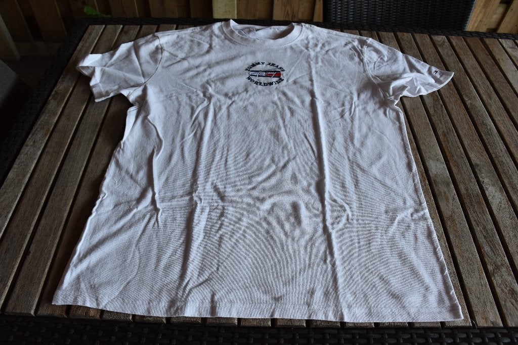 T-shirt Tommy Hilfiger maat XL, Wit, Tommy Hilfiger, Maat 56/58 (XL), Ophalen of Verzenden