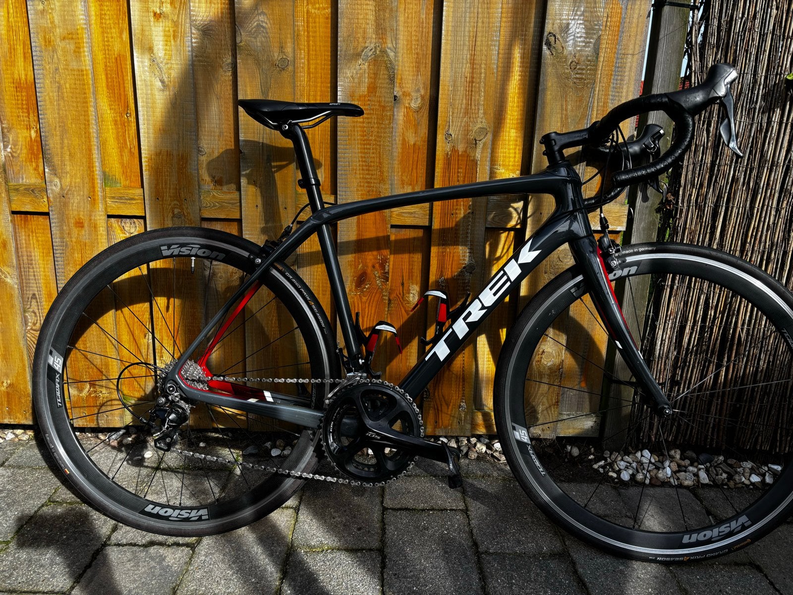 Trek Domane SL 5 racefiets - Carbon, Shimano 105. frame 54cm, 28 inch, Gebruikt, Carbon, Meer dan 20 versnellingen