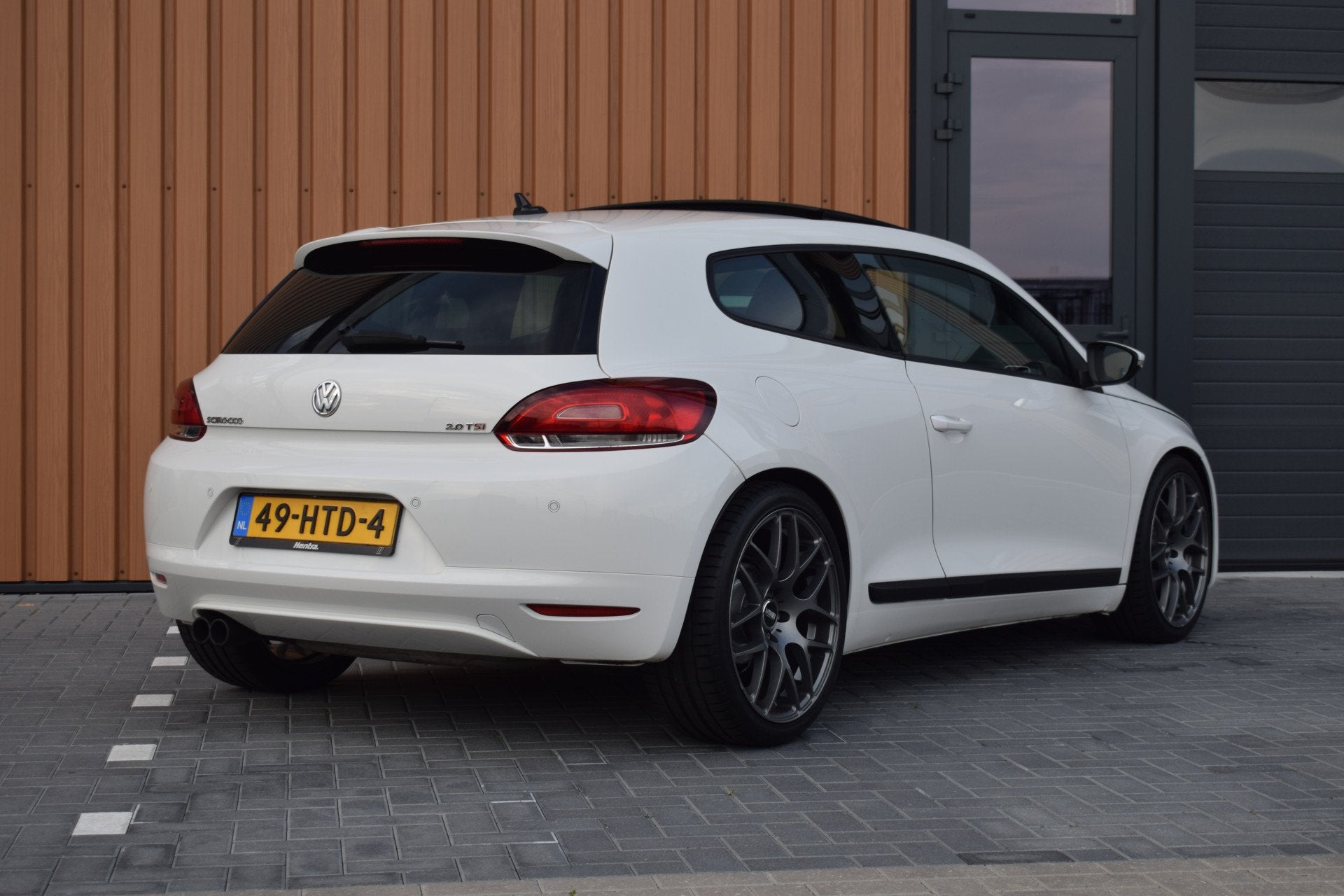 Volkswagen Scirocco 2.0 TSI 200pk DSG Highline | Panoramadak, Auto's, Gebruikt, Zwart, 4 cilinders, 1984 cc