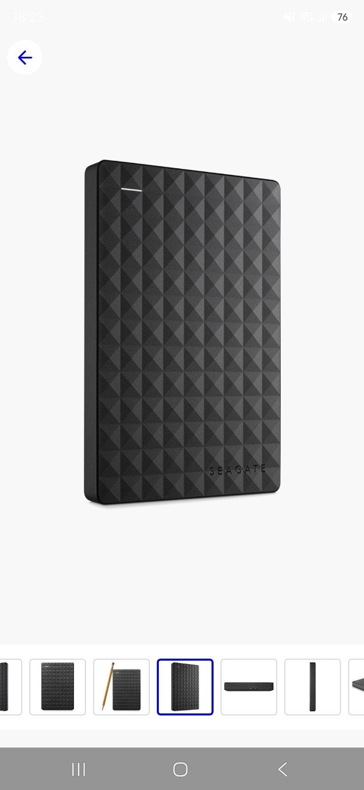 Seagate externe harde schijf 500gb, Computers en Software, Harde schijven, Ophalen, Laptop, USB